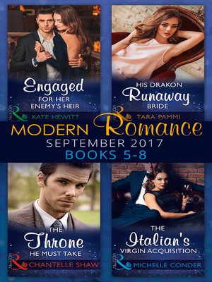 cover image of Modern Romance September 2017 Books 5--8